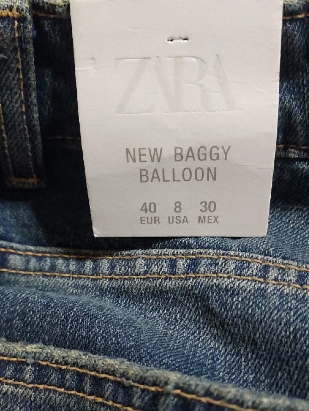 Zara relaxed barrel